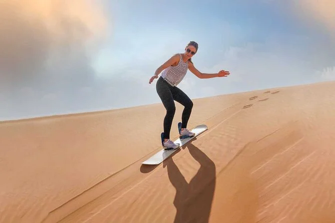 Desert Safari Dubai Sand Boarding